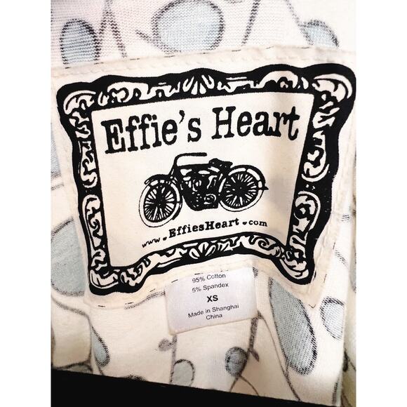 Effie's Heart Dress XS Sleeveless Knit Fit & Flare - Picture 6 of 6